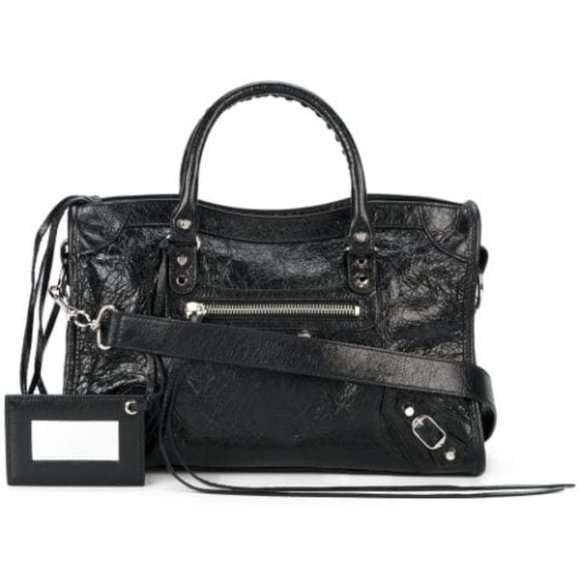 Black Classic City leather Tote bag - Picture 2 of 12